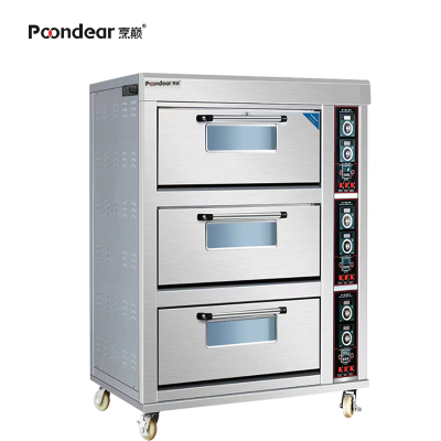 烹巅(Poondear) 商用电烤箱 三层六盘 MFT-36