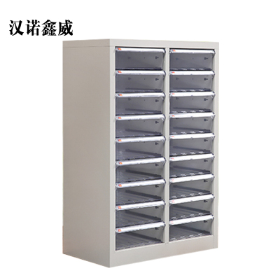 汉诺鑫威文件柜抽屉式票据多层分类箱档案柜合同资料架烘焙收纳样品柜18抽无门柜