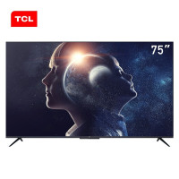 TCL 官方旗舰 75D8(75英寸)吋 智能4K高清全面屏防蓝光人工智能语音教育2020新款LED彩电平板电视