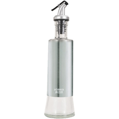 康巴赫油壶300ml按压式玻璃防漏玻璃油壶防漏油罐KZP-Y300