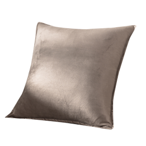 伊伊爱 水晶绒抱枕靠垫 咖色 45*45cm