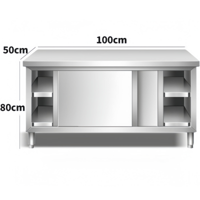 依韵珂厨房收纳柜100*50*80cm台
