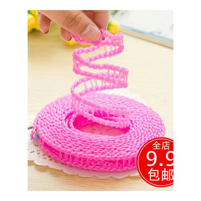 家柏饰(CORATED)防滑晾衣绳晒被绳户外旅游常备便携晾衣绳子防风用品晒衣绳多功能
