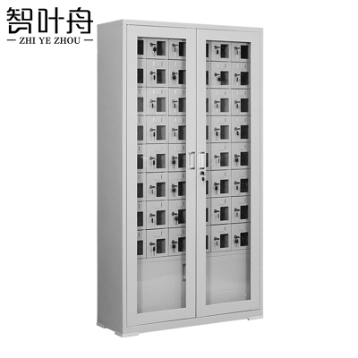 智叶舟手机存放柜48门960*300*1800mm台