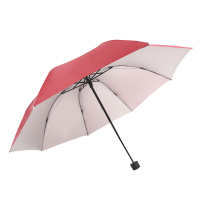 手动钢骨伞架 银胶布 塑料手柄 YF-S2021032 晴雨两用伞