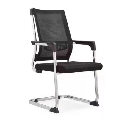 弓形网椅 会议椅 黑色 把