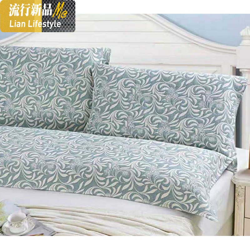 枕巾棉棉单人一对装加大加厚双人长枕巾情侣枕头盖巾棉提花 三维工匠