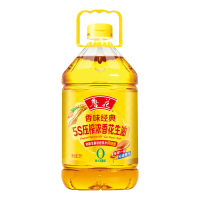 鲁花香味经典浓香花生油5L