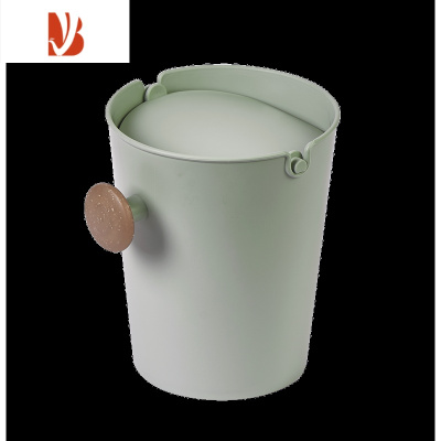 三维工匠创意家用大号垃圾桶北欧客厅厨房干湿分类收纳桶桌面茶几迷你纸篓