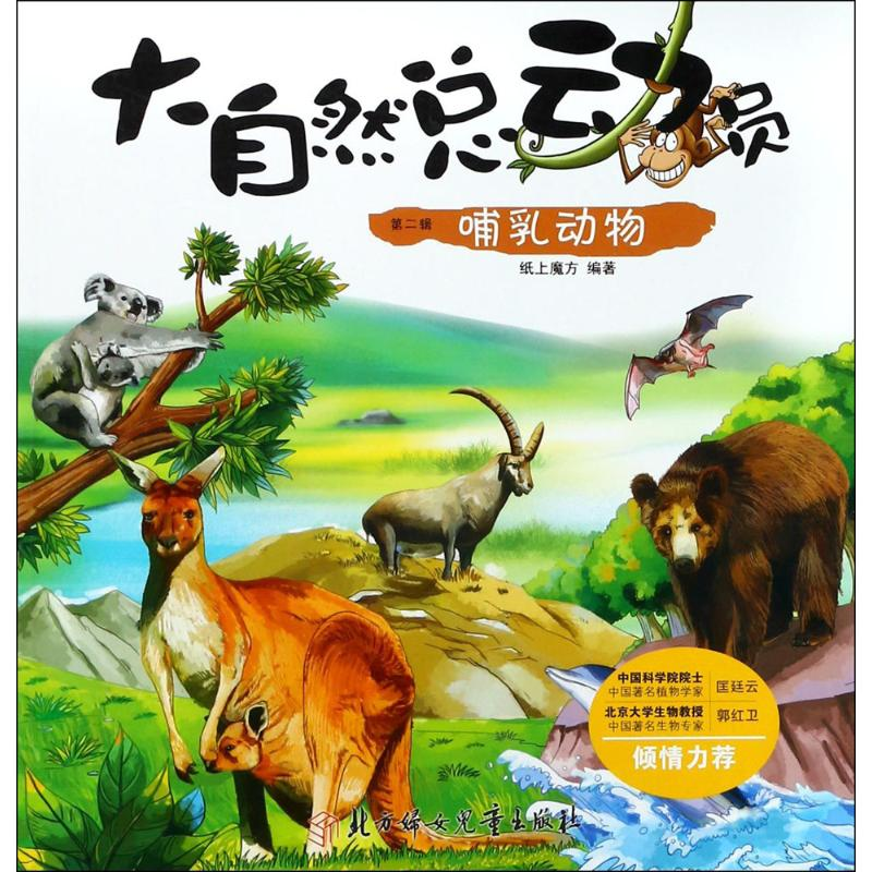 音像哺乳动物纸上魔方 编绘