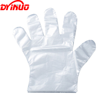 DYINUO 一次性PE手套塑料清洁手套 100只/包