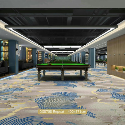 维诺亚台球厅专用满铺免洗地毯ktv酒店美容院所满铺地毯