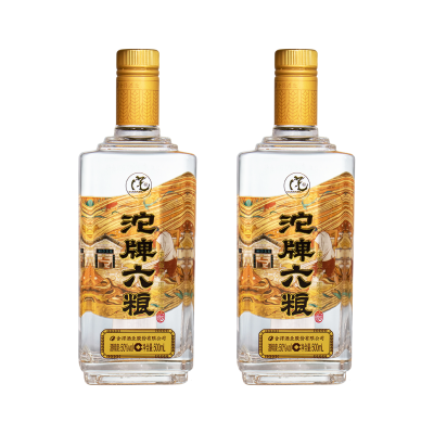 舍得 沱牌六粮50度500ml*4 浓香型白酒