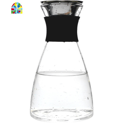 丹麦设计北欧风格网红款高硼玻璃可高温果茶水瓶冷水壶夏天冷饮壶 FENGHOU凉水壶