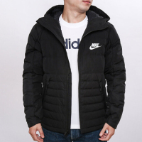 NIKE耐克男装2018冬季新款户外保暖运动休闲舒适羽绒服外套AJ7947-010 D