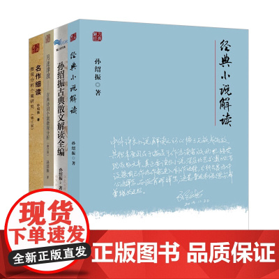名作细读微观分析个案研究修订版孙绍振古典散文解读全编语文课文解读月迷津渡古典诗词个案微观分析经典小说解读魅力经典系列