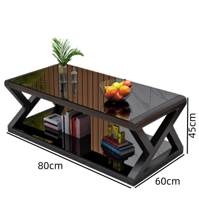 伊洛源 钢化玻璃茶几