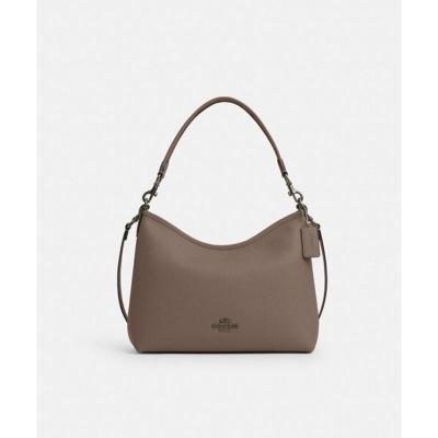 COACH女单肩包软皮斜挎包可拆卸肩带时尚女包日常出行办公通勤