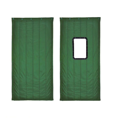 盛京联硕 棉门帘 帆布双层加厚棉门帘 1×2.5米[宽×高]条