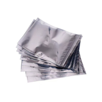 众慧创安 双面防静电自封袋 屏蔽袋 静电包装袋元器件密封袋 13×20cm/100个 包