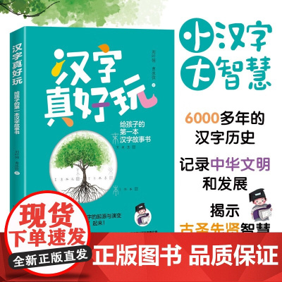 汉字真好玩 5-10岁 刘叶翎等 著 儿童文学