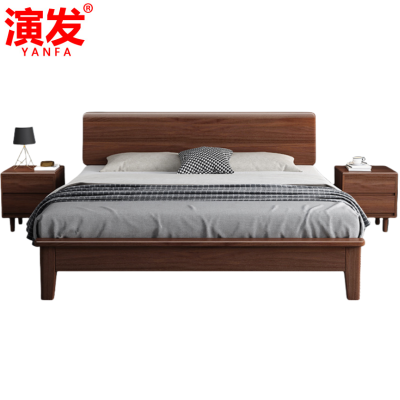 演发 床+2柜+10cm床垫 1.5米 套
