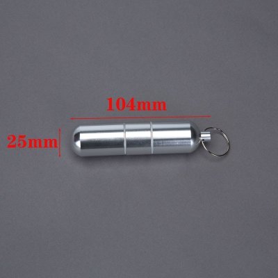 家柏饰(CORATED)便携式迷你创意零散牙签盒随身牙签筒创意金属收纳盒小号剔牙钥匙 大号加长牙签盒(拍两个送一个)