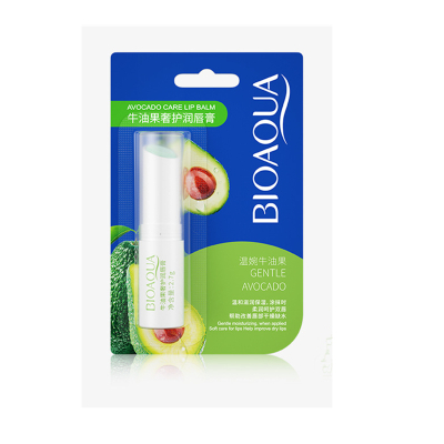 泊泉雅牛油果水嫩润唇膏2.7g 滋润保湿润唇膏