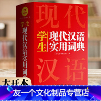 [友一个正版]学生实用现代汉语词典大开本初中高中生小学生新版成语字词典新编汉语辞典语文多全功能成语工具书大全辞书双色板