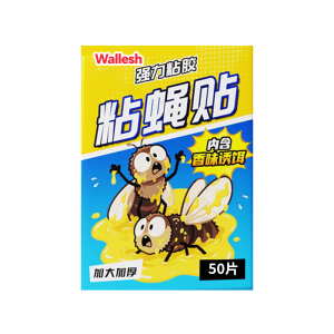 威立世Wallesh 粘蝇贴50片