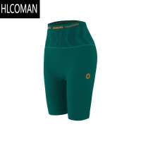 HLCOMAN跑步支撑压缩裤女健身短裤男夏季马拉松专业五分裤运动带腰包