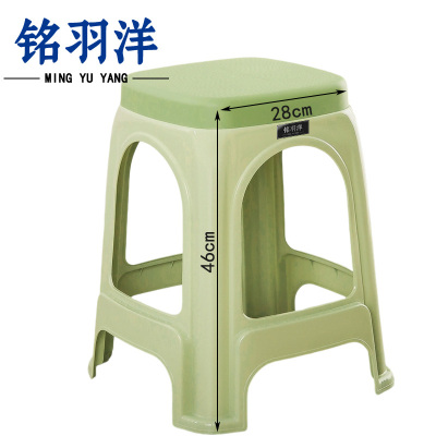 铭羽洋加厚板凳绿色大号个