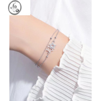 JiMi星空物语闺蜜四人手链女生ins不褪色小众高级感时尚百搭个性礼物