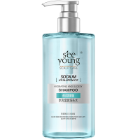 滋源 透明质酸钠水光嘭弹系列水光盈润洗头水450g(NM)