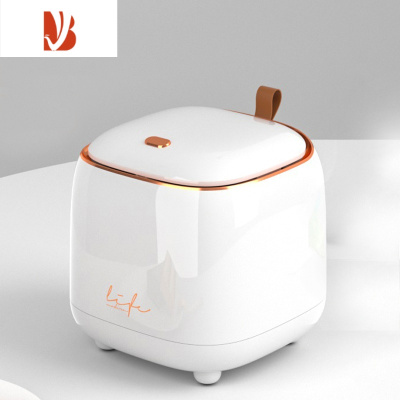 三维工匠桌面垃圾桶按压式迷你收纳桶办公桌餐厅卧室车载家用简约小杂物桶