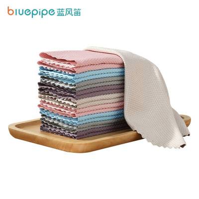 蓝风笛 鱼鳞抹布 25*25cm 条(25*25cm)