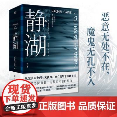 静湖(全三册)《纽约时报》榜单作家雷切尔·凯恩高能悬疑小说