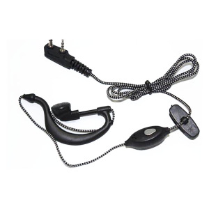 耐通科技 对讲机耳机 kw 黑色