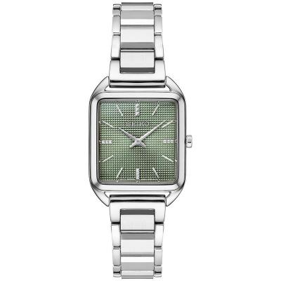 SEIKO 女士腕表 Essentials系列 简约轻巧细钢带时尚石英手表