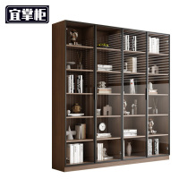 宜掌柜 落地书柜 四门六层 台