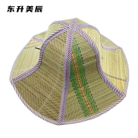东升美辰 大帽檐透气折叠草帽 DS-XS269 顶