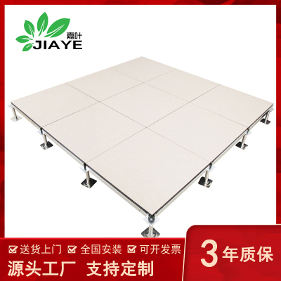 嘉叶JY-D480陶瓷面全钢防静电地板E1级