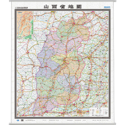 [M]山西省地图 中国地图出版社 -9787503185151