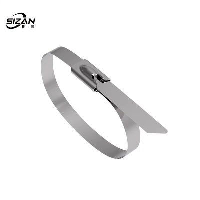 斯赞 304不锈钢扎带自锁式捆绑扎带 16*3000mm 100条/包