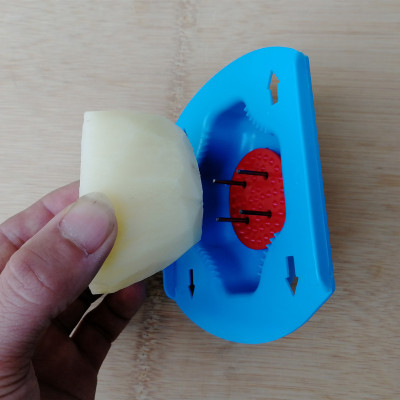 擦丝刷菜器家用切丝器厨房土豆罗卜丝刨丝器木质洋芋擦擦工具 敬平 通用护手器