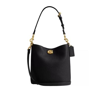 COACH迷你肩背包时尚便携皮革设计日常单肩包