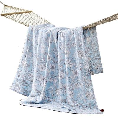 家纺100蚕丝被夏凉被天丝空调被双人可水洗丝滑儿童薄被子