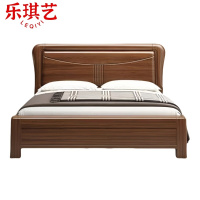 乐琪艺 实木单人床 1.5m 张