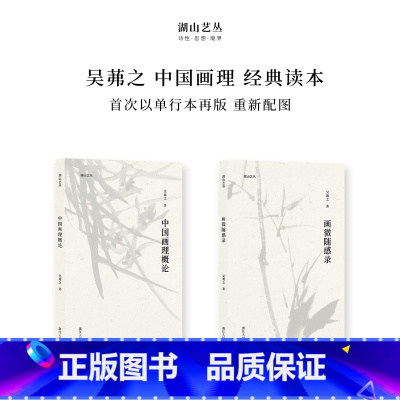[正版]湖山艺丛全2册 画微随感录+中国画理概论 文字隽永文理深邃深入浅出地阐发中国画学源流提纲挈领点评精当全面囊括先