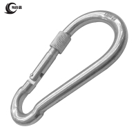 有成鑫带锁安全钩 带螺母吊钩 挂钩 吊环 保险钩9*100mm个